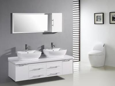 黑白舒適衛浴設計